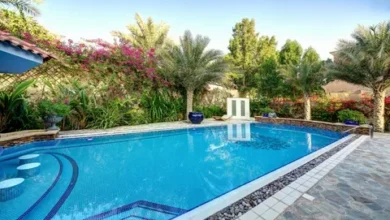 إنشاء مسابح في العين