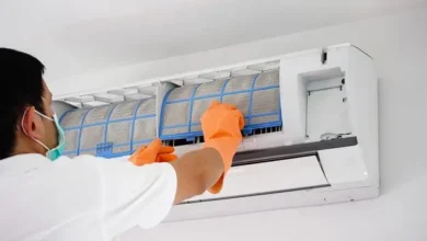 تنظيف المكيفات في العين