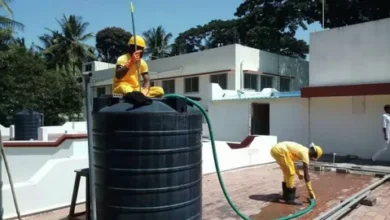 تنظيف خزانات في العين